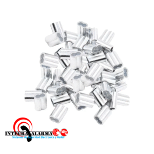 IASS-FCE/FERULA DE ALUMINIO PARA ALAMBRE DE CERCO ELECTRICO 2.0MM PAQUETE DE 50UND