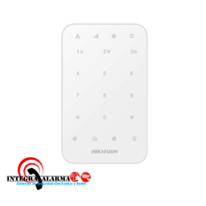 DS-PK1-E-WB/TECLADO LED INALAMBRICO ALARMA AXPRO