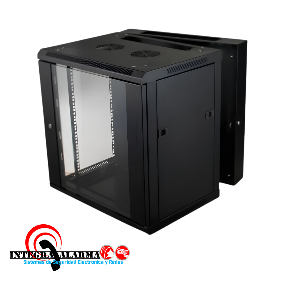 IA6612-G /GABINETE DE PARED 12U ABATIBLE