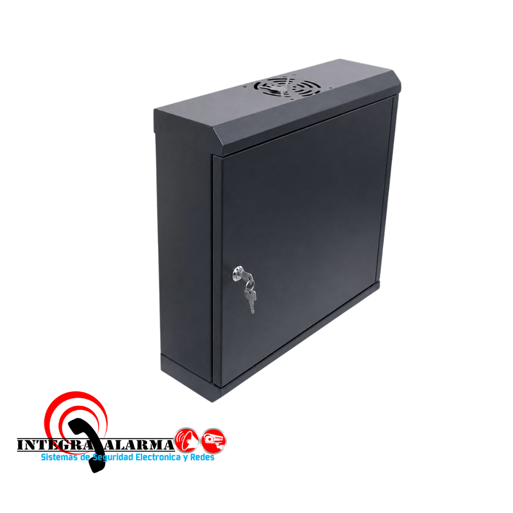 IA5402 / GABINETE 2U PUERTA DE METAL