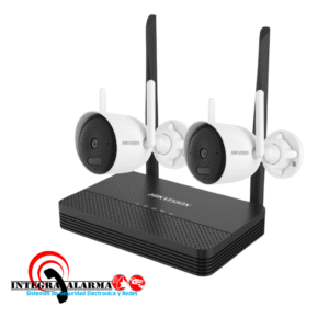 NKS424WBH/KIT DE CAMARAS WI-FI EASYLINK HIKVISION NKS424WBH NVS 4CH + 2 BULLET 4MP IP66 30MT