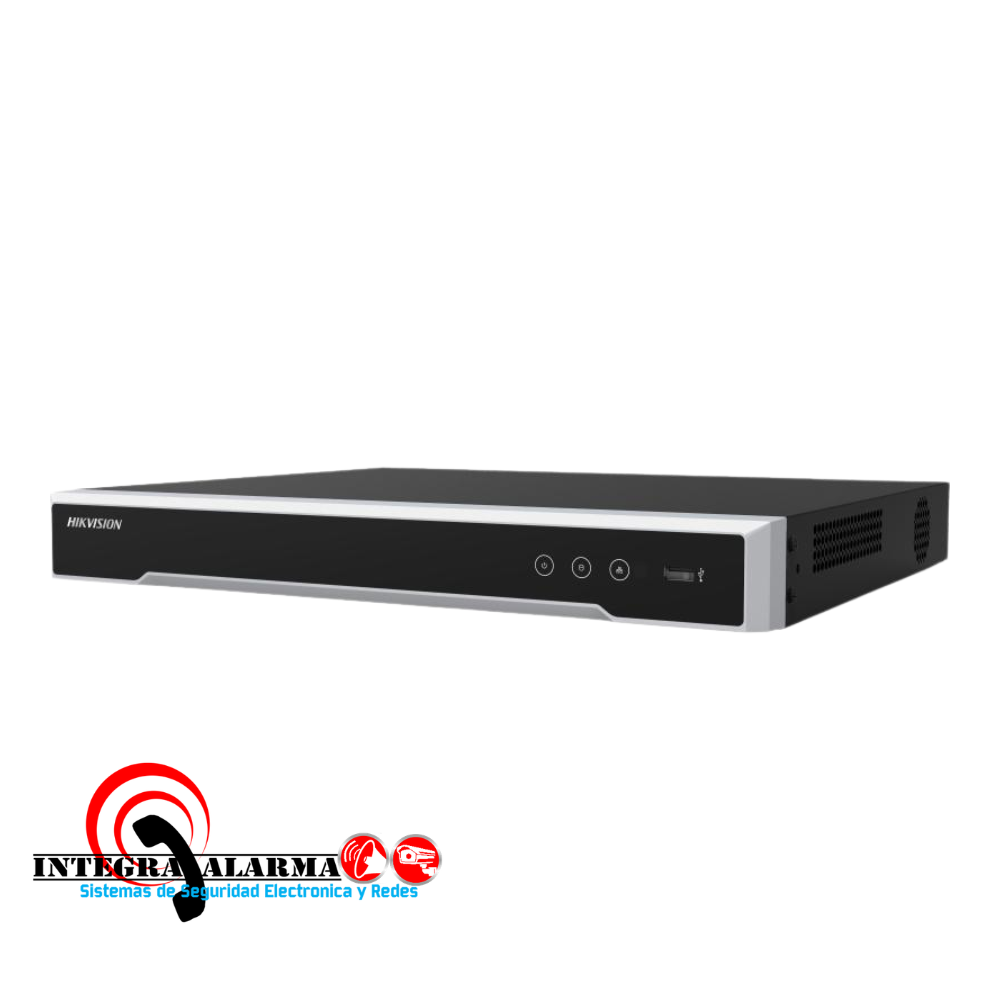 DS-7616NI-Q2/16P/NVR 16CH POE HIKVISION 4K 1U 2HDD